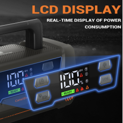 Booster Camel Energy 12V 3000A jusque 12L de Cylindrée avec port USB et lampe intégrée