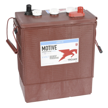 Batterie Trojan J305G-AC en 6 Volt 315ah Livraison incluse sur toute la France pour nacelle transpalette auto laveuse CPA-22.fr