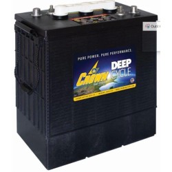 Lot de 6 Batteries Crown CR305HD en 6V 305ah c20 Livraison incluse CPA-22.fr